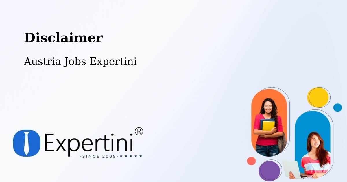 Disclaimer – Oslip - Austria Jobs Expertini